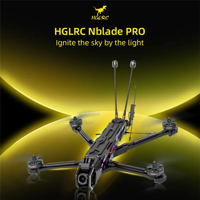 

HGLRC Nblade PRO 7inch FPV Drone Long Range Quadcopter - Power Kit / Analog / O4 Pro