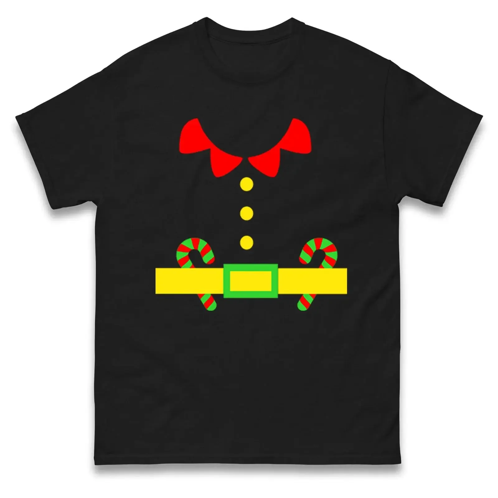 Elf Suit Christmas T Shirt Offensive Ugly vintage Washed Slightly homme Stretched Unisex Breathable Soft fashion