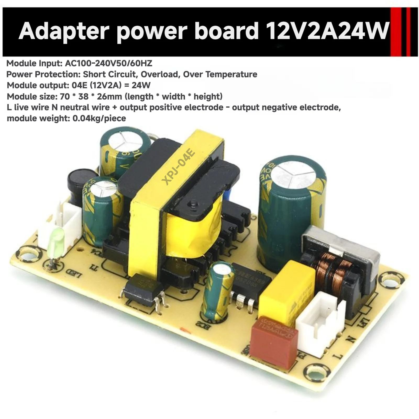 AC-DC Power Supply Module 12V  - Mic Preamp 1073 Clone review and price