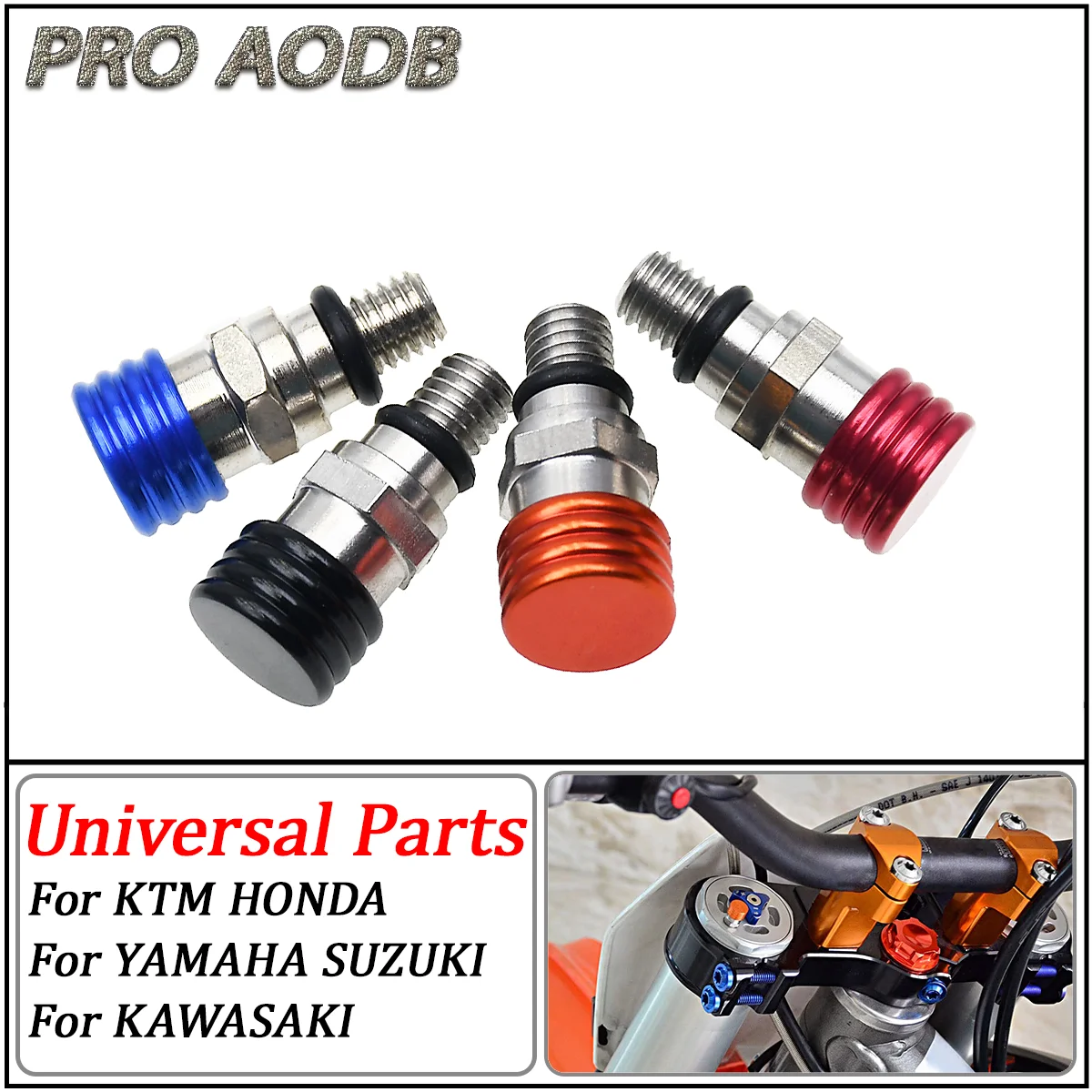 

M5 M4 Fork Air Bleeder Valves For Husqvarna GASGAS BETA For KTM EXC 300 SX 125 250 XC 350 450 690 Enduro R SMC R 990 Adventure