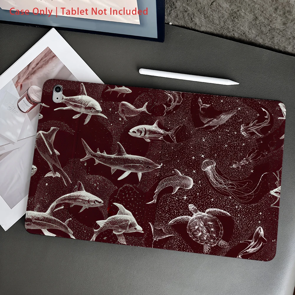 

Case for Samsung pad,Foldable Tablet Case Compatible with Samsung For Galaxy Tab S7/S8/S9