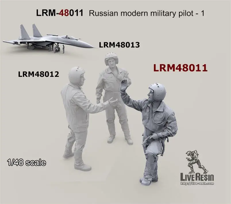 1/48  Resin Model Figure GK，Unassembled and unpainted kit image 2