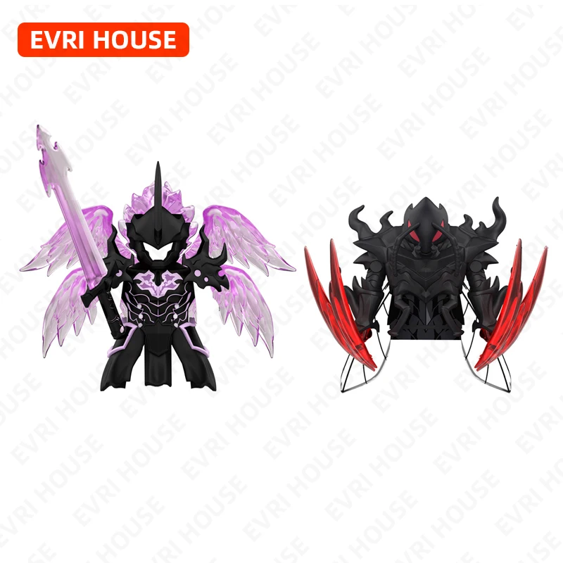 Animes Solo nivellement Mini bloc de construction poupées figurines d'action briques bande dessinée assemblage jouets pour enfants WM6220