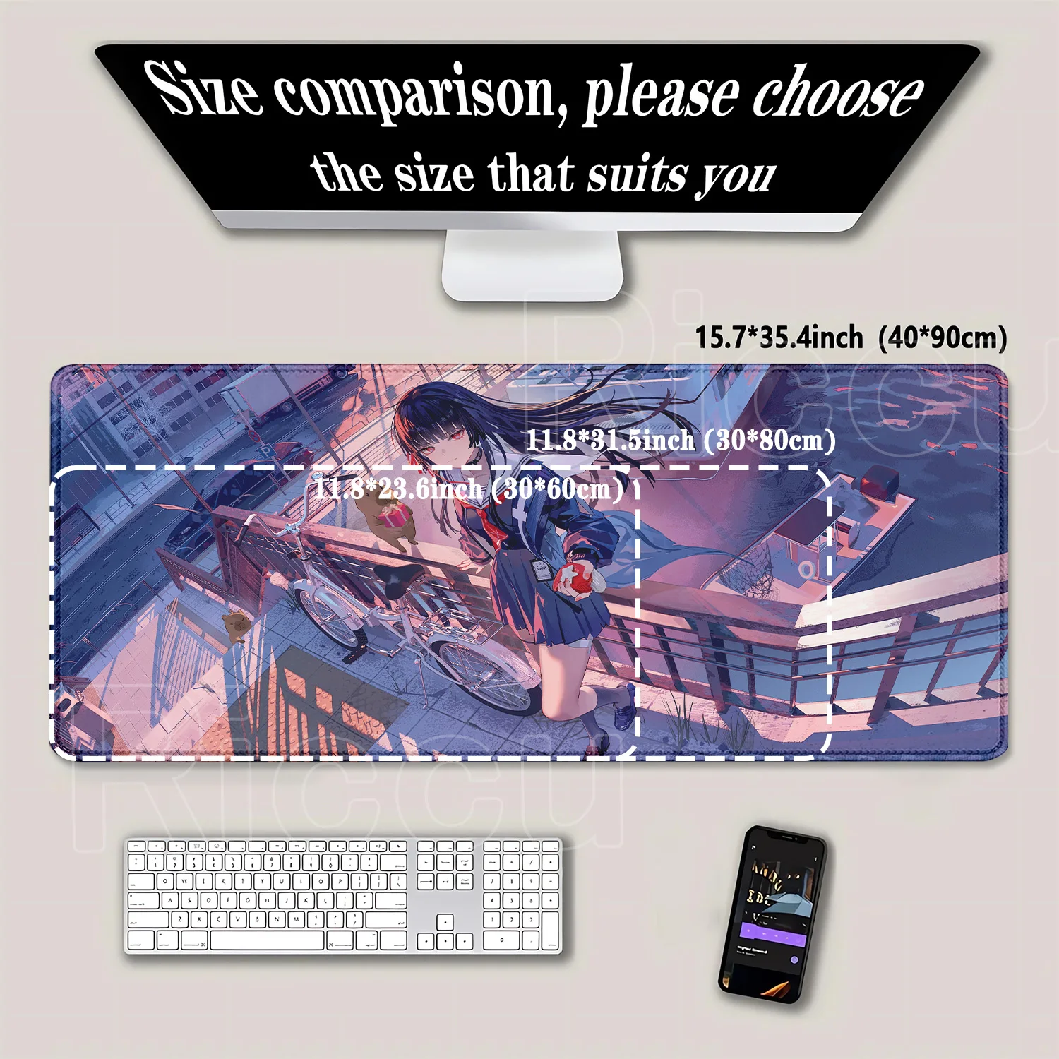 アニメセクシーガール チサ・リネ ウザリングウェーブズ マウ - Pc Gaming Girl のレビューと価格