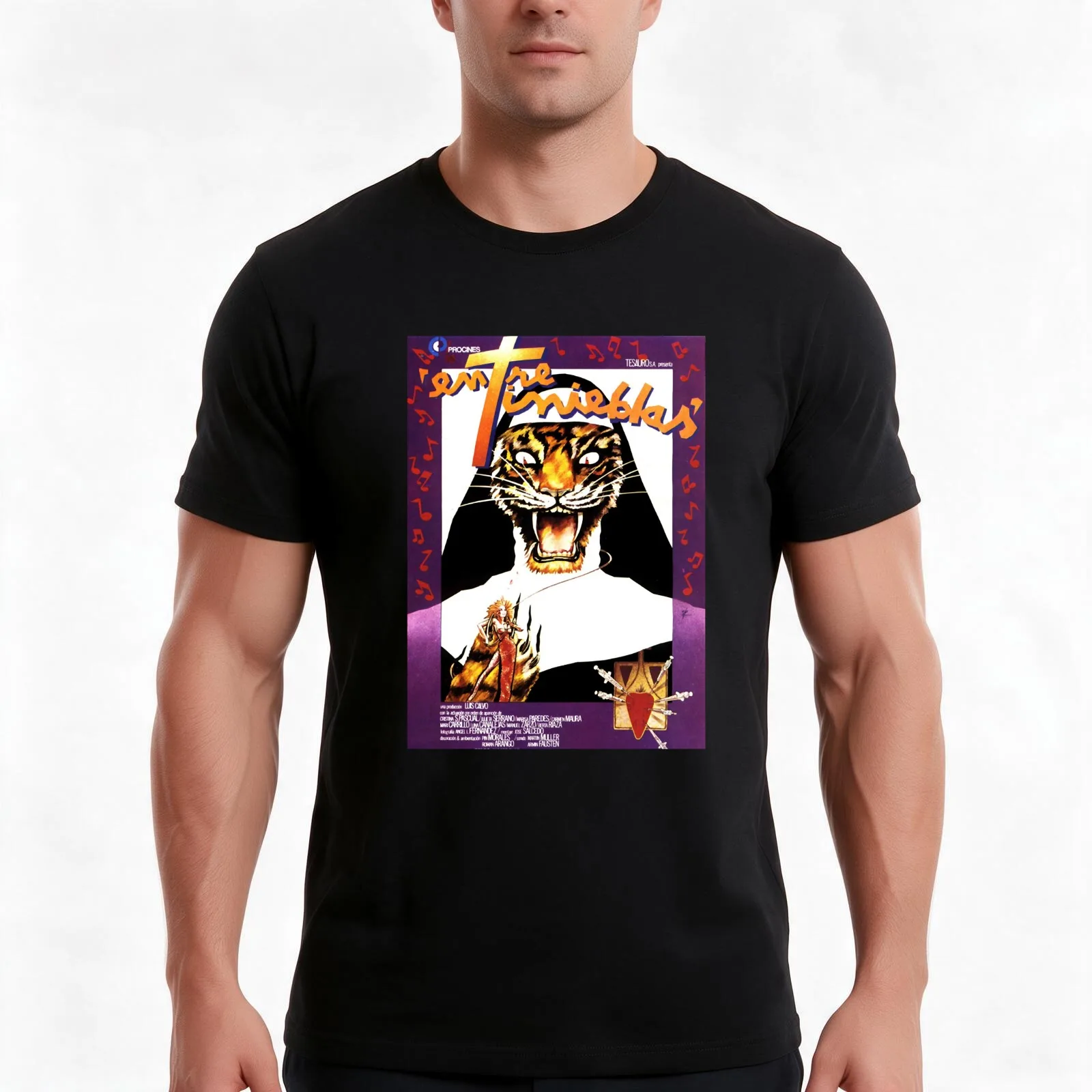 More Then Awesome Pedro AlmodovarCool Graphic Gifts T-Shirt, Summer Casual Cotton Tee, Oversized Streetwear Tops, 100% Cotton