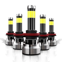 Led Lamp 9012 Turbo H7 Led Canbus Headlight 360 Car Fog Light H1 H3 H11 9005 9006 H4 Bulb Headlights 200W 6000K Mini Super LED