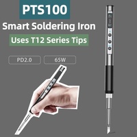 Electric Soldering Iron 65W Portable  Welding Solder Rework Station Repair Heat Pencil PTS100 type-C Interface Soldering Pen