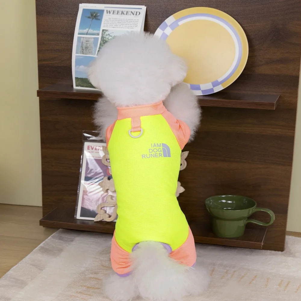 Pet Costumes Spring Summer Pet Dog T-shirt Four Legged Breathable Dog Sweatshirt Comfortable Pet Clothes For Small Dog Cat