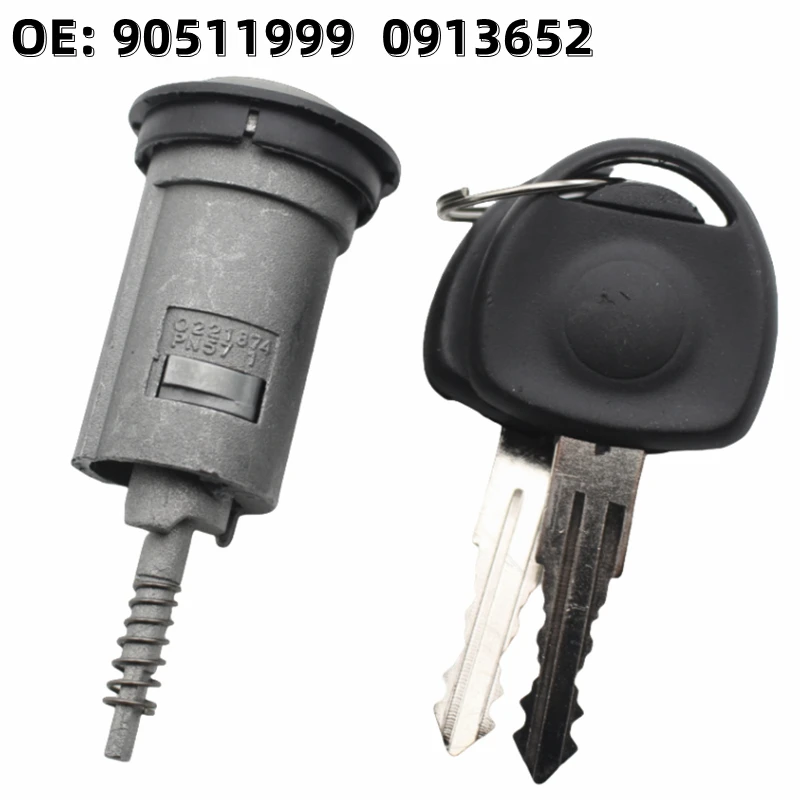 

XIEAILI OE: 90511999 0913652 OEM цилиндр замка автоматического зажигания для Opel Astra Corsa Zafira Meriva Tigra Combo с ключом 2 шт.