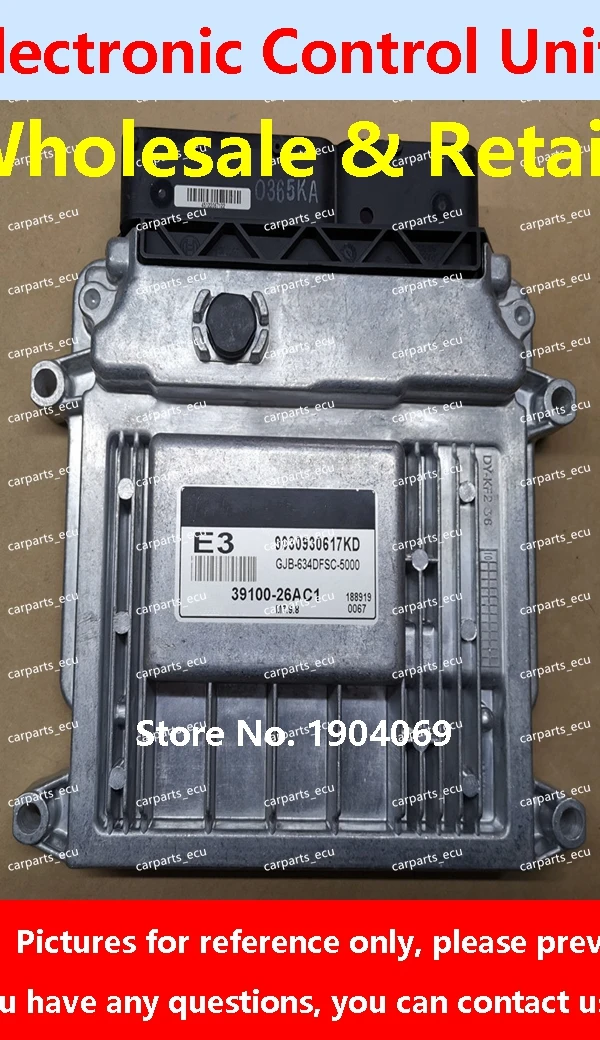 

39112-2B050 29G/39111-26BE0 K21 для Hyundai Elantra KIA, компьютерная плата двигателя автомобиля/ECU/M7.9.8 39100-26AC1 E3/39110-02FI0 3600