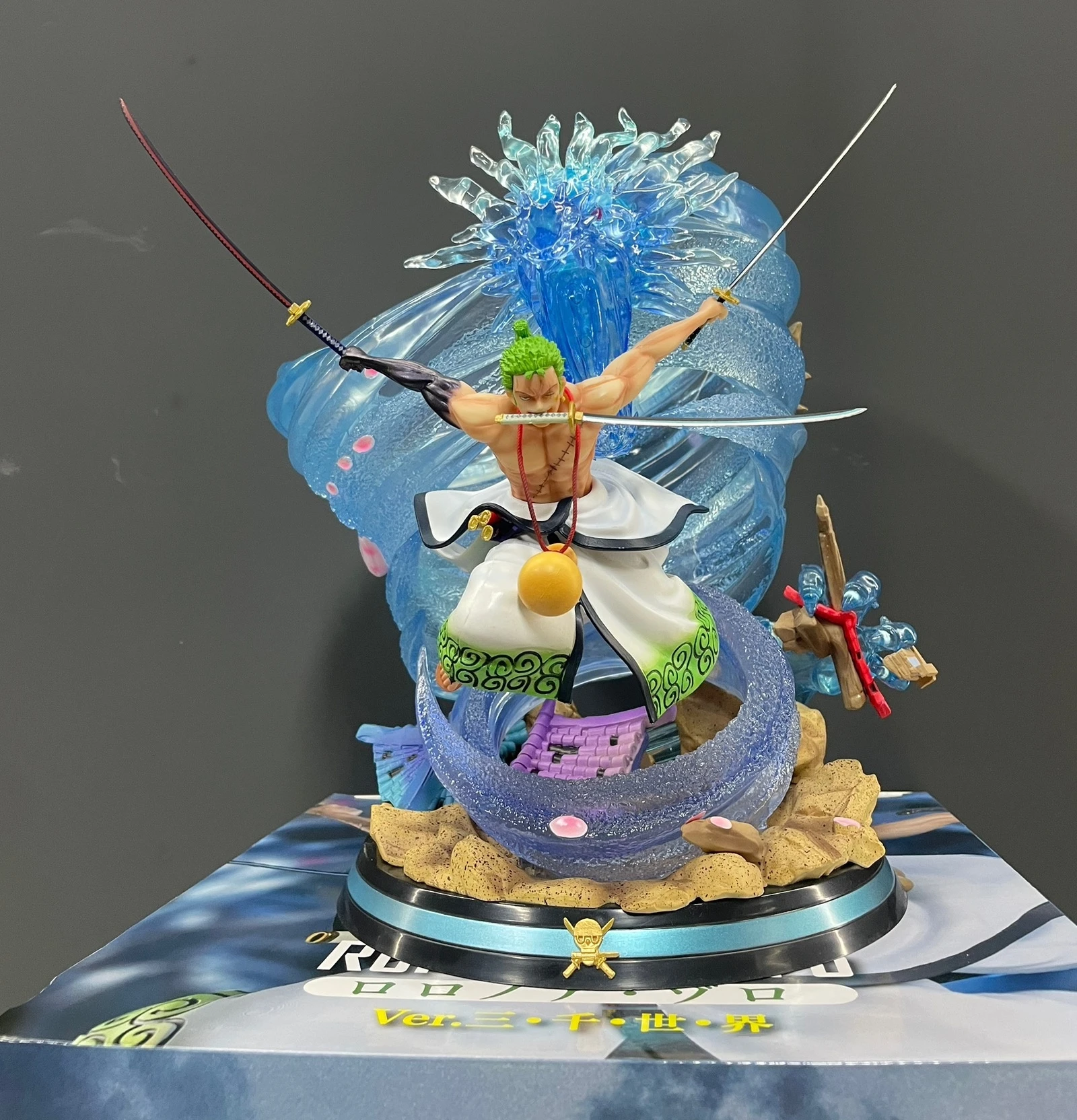 Large Size Anime Model Figure  Dragon  Sazanami Three Thousand World Version Ornament Collectible Birthday Gift