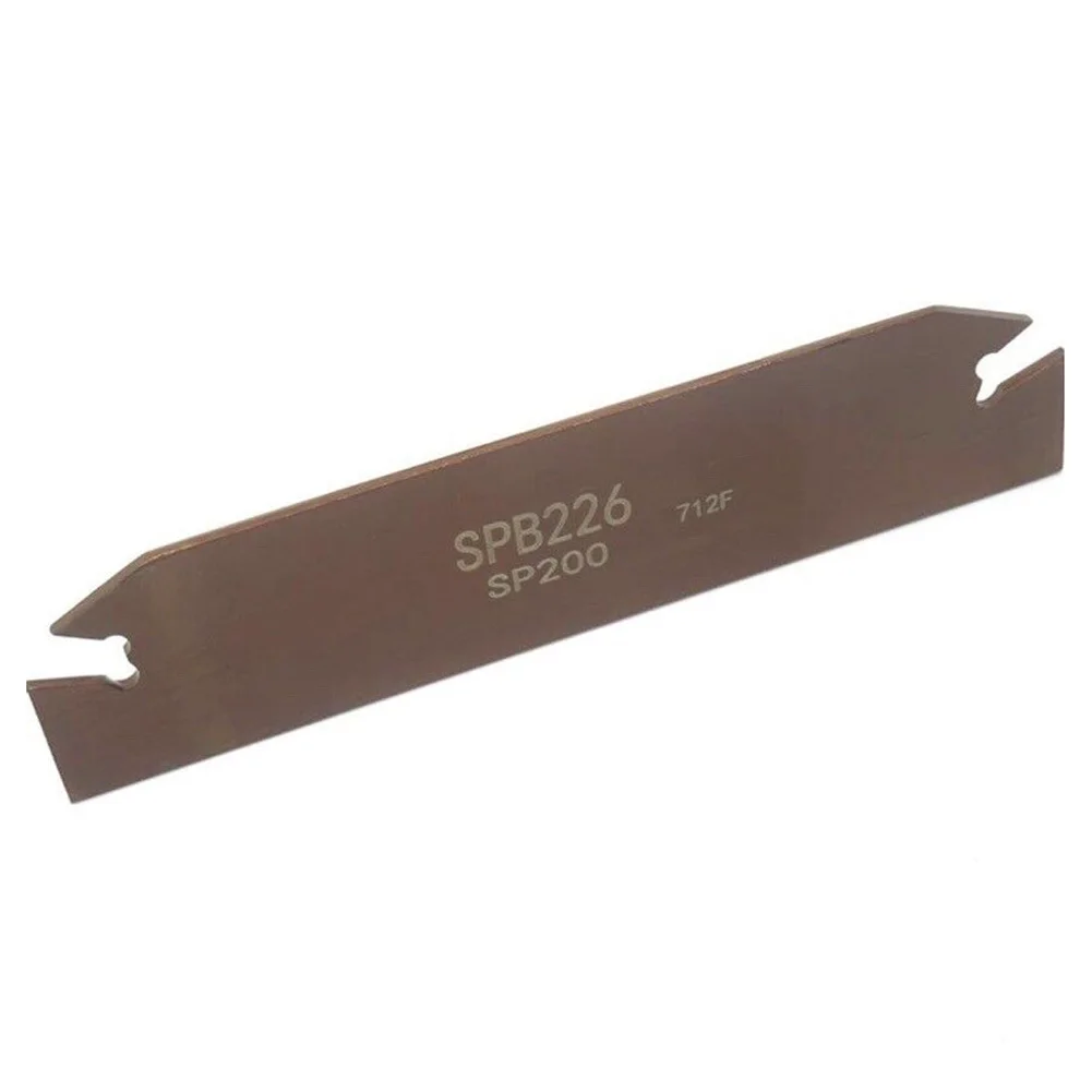 Grooving CutOff Carbide Inserts SP200 GTN2 SPB262 Blade Slotting Tool High Strength and Hardness Resistance to Impact