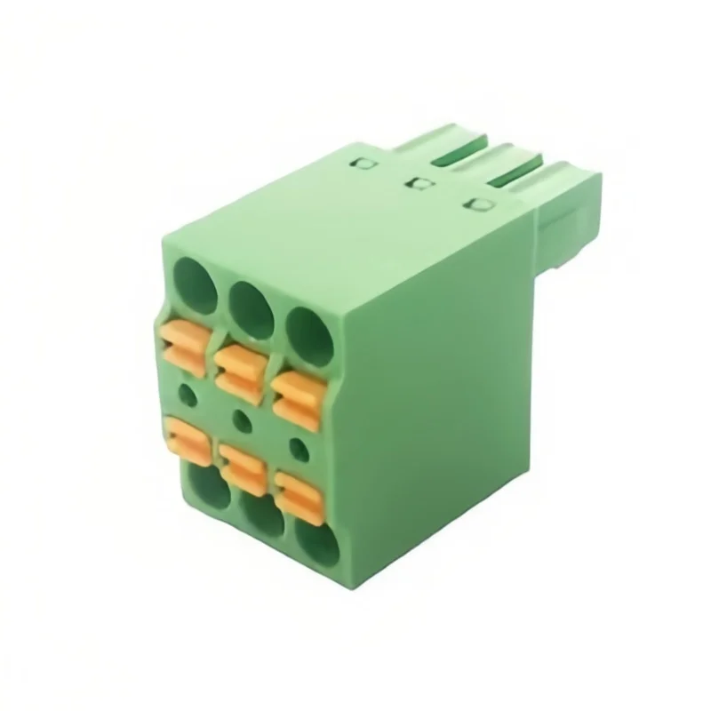 100PIN 3.5MM 15EDGKDH FEMALE DEGSON GRID INSTRUMENTATION DOUBLE LAYER CONNECTOR PLUG-IN TERMINAL BLOCK TFMC1.5-ST-3.5 KF2EDGKDH