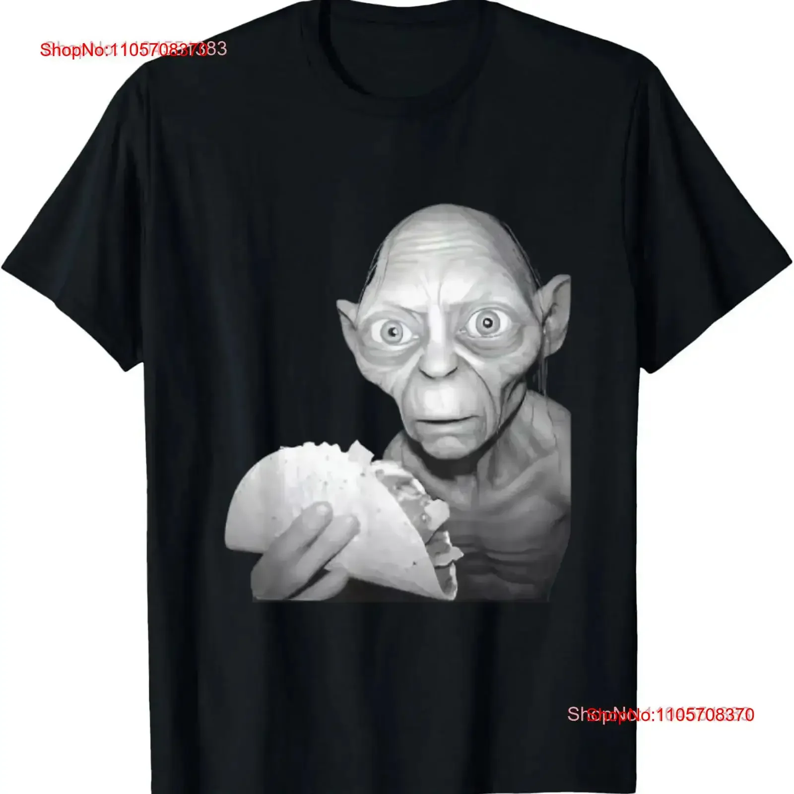 My Precious Tacos T Shirt vintage Washed homme Soft Top For Everyday Wear streetwear Unisex Versatile Stretched fashion