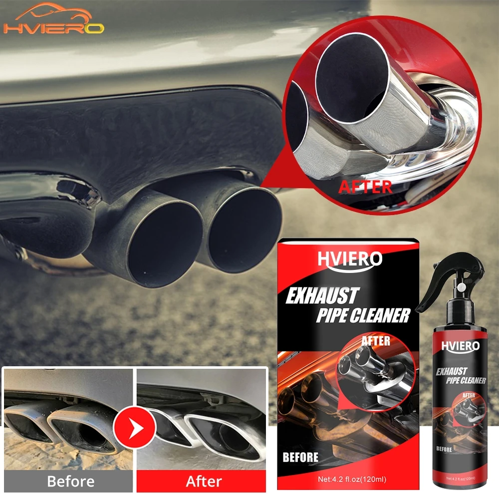 30 مللي 120 مللي مزيل الصدأ ماسورة عادم السيارة المضادة للصدأ رذاذ منظف الأسطح المعدنية صيانة متعددة الأغراض مع فرشاة الإسفنج نظيفة