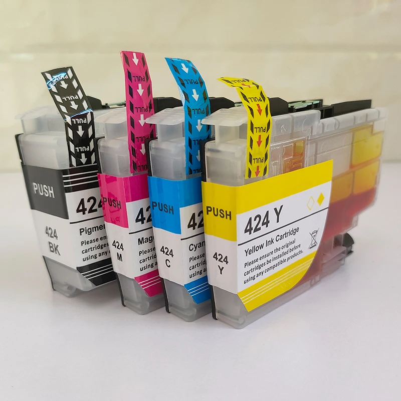 LC424 Standard Ink Cartridge Compatible for Brother 424 LC424 DCP-J1200DW Printer