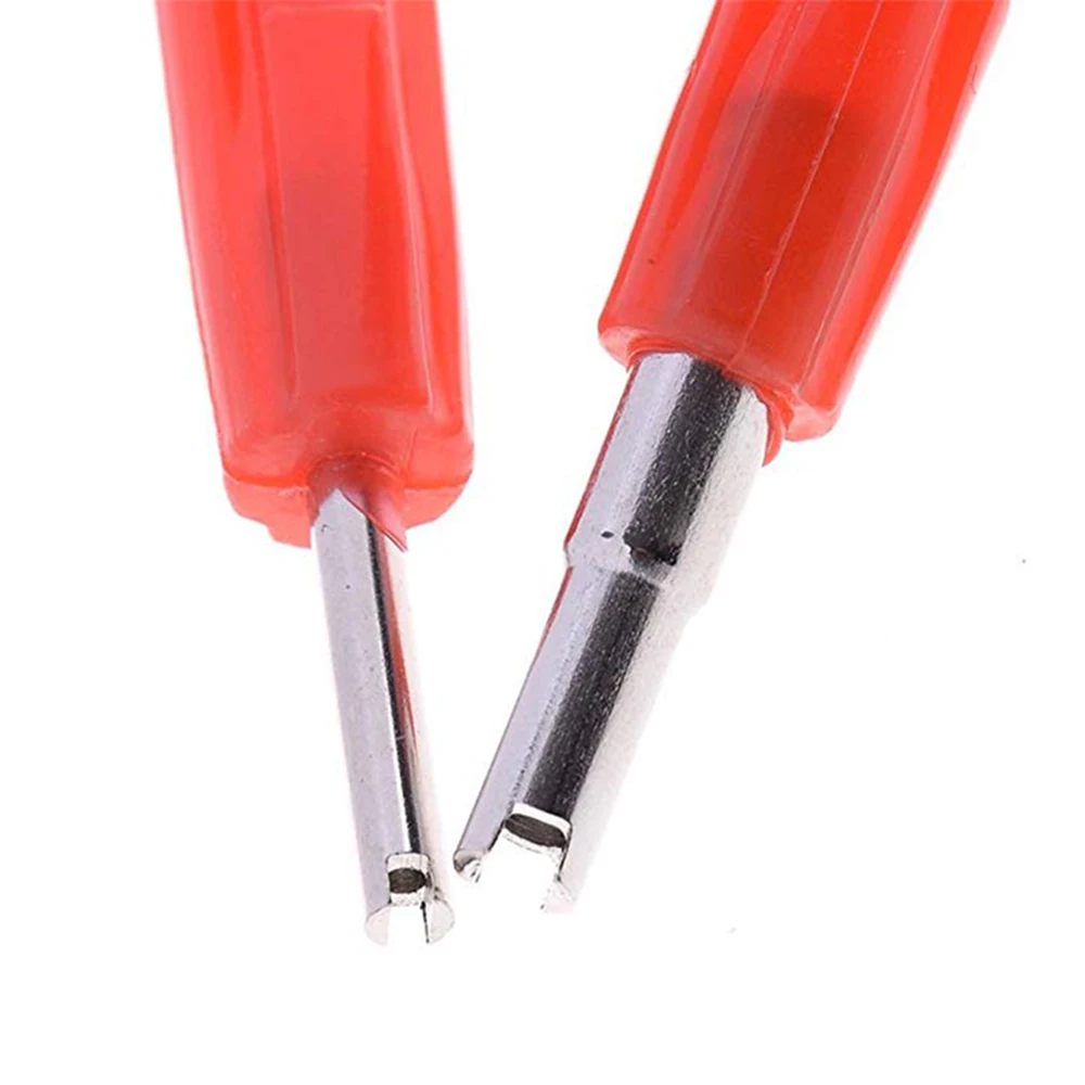 1 PCs Double-sided screwdriver for spool, valve core removal tool, tire repair tools