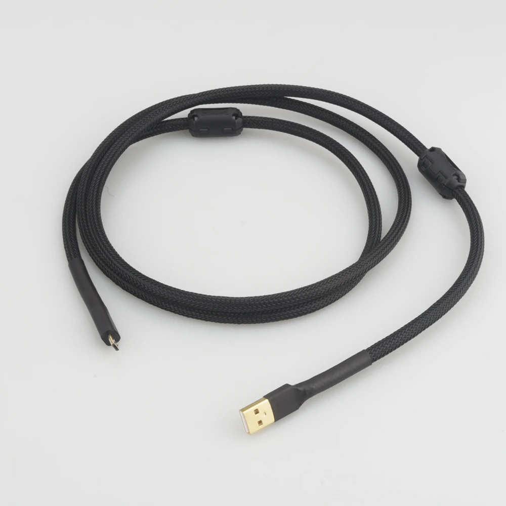 

High Quality OTG usb line hifi USB cable Dual magnetic ring Gold-plated amplifier DAC cable USB A to micro USB