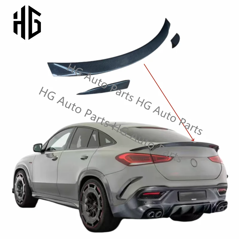 For GLE900 Rocket B Style Duckbill Rear Wing Spoiler For 2020-2024 MB GLE C167 GLE350 GLE53 GLE63 AMG Coupe Body Kit Rear Wings