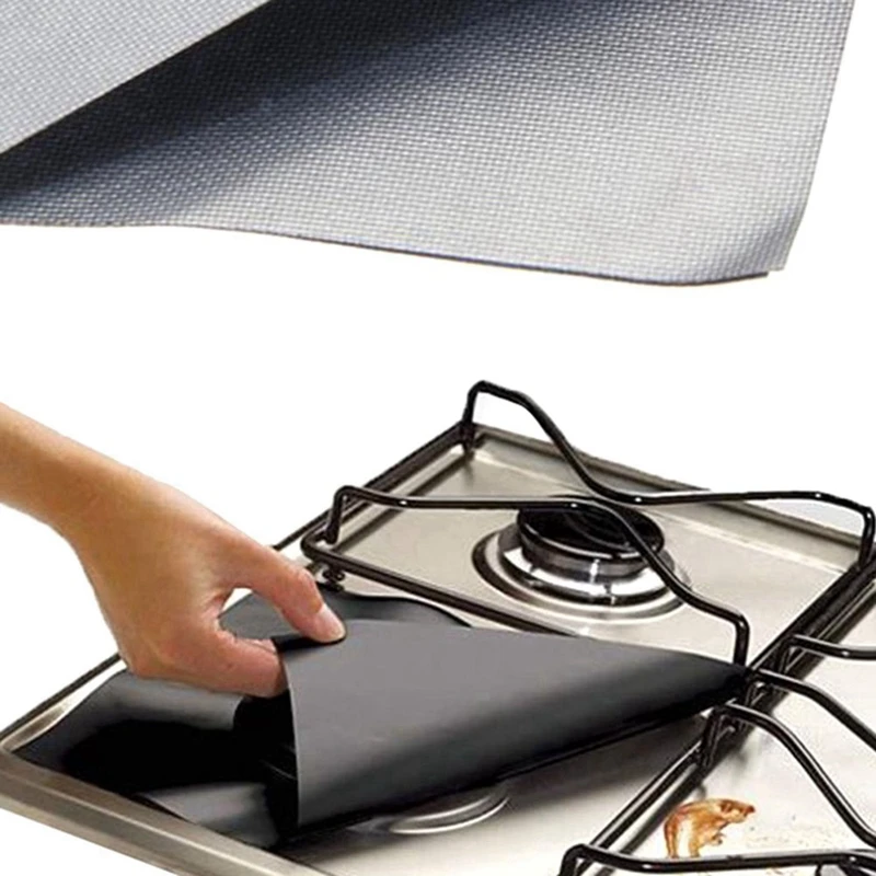 M14K-3X almofada de óleo de fogão a gás resistente a altas temperaturas tapete de proteção de fogão a gás almofada de limpeza precisa abrir seus próprios furos