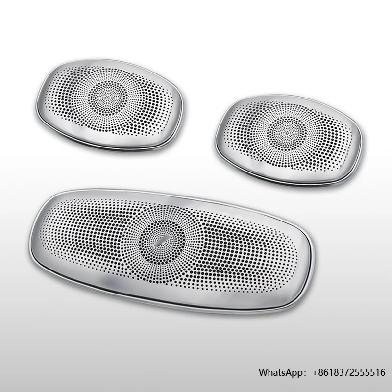 

7/64colors Car Ceiling LED Ambient Light Speaker for Mercedes Benz C/E/S-Klass W213 W222 W205 X253 Rotating Tweeter Sound Horn