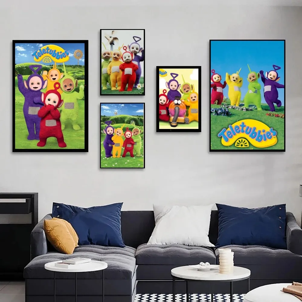 1szt Teletubbies Plakat Plakat Art Print Bar Meble Do Salonu Dekoracja