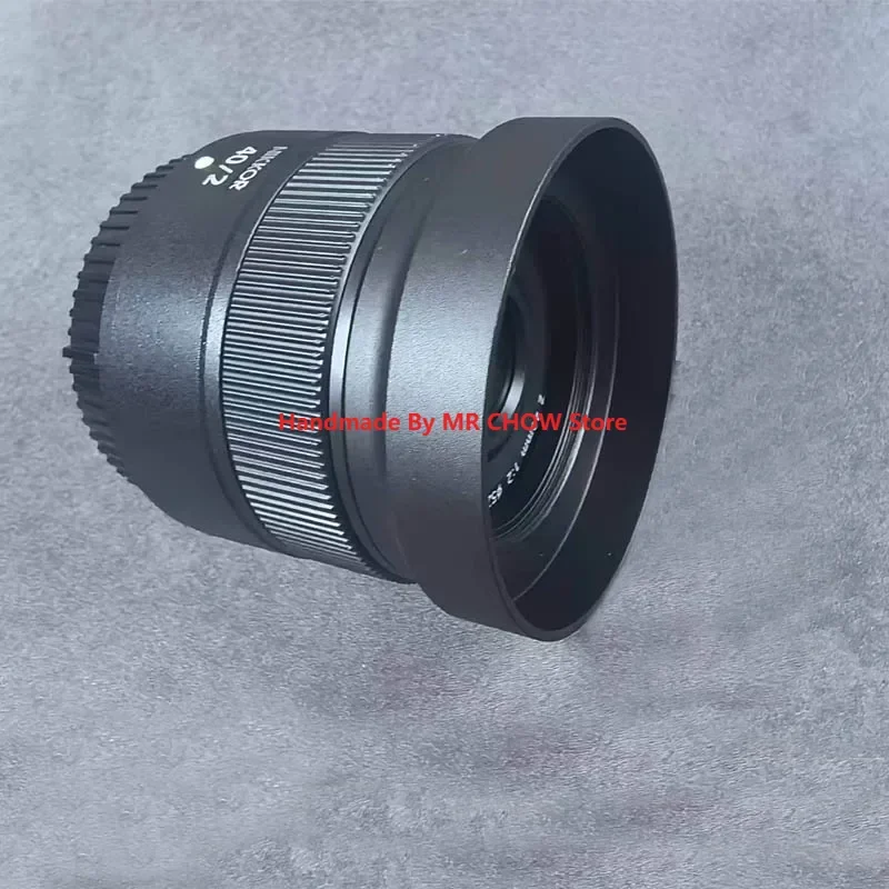 Aluminium ronde lenskap voor Nikon Nikkor Z40mm f2.0 Z28mm f2.8 lens