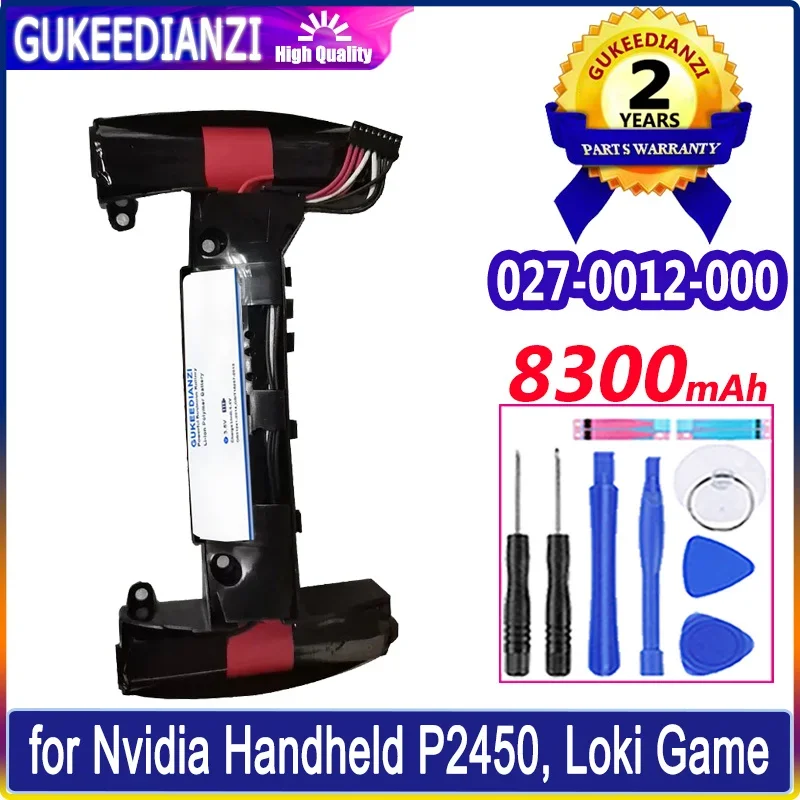 

GUKEEDIANZI Аккумулятор CKSU11322 027-0012-000 0270019000 8300 мАч для портативного устройства Nvidia P2450 Loki Game Shield 2 Shield2