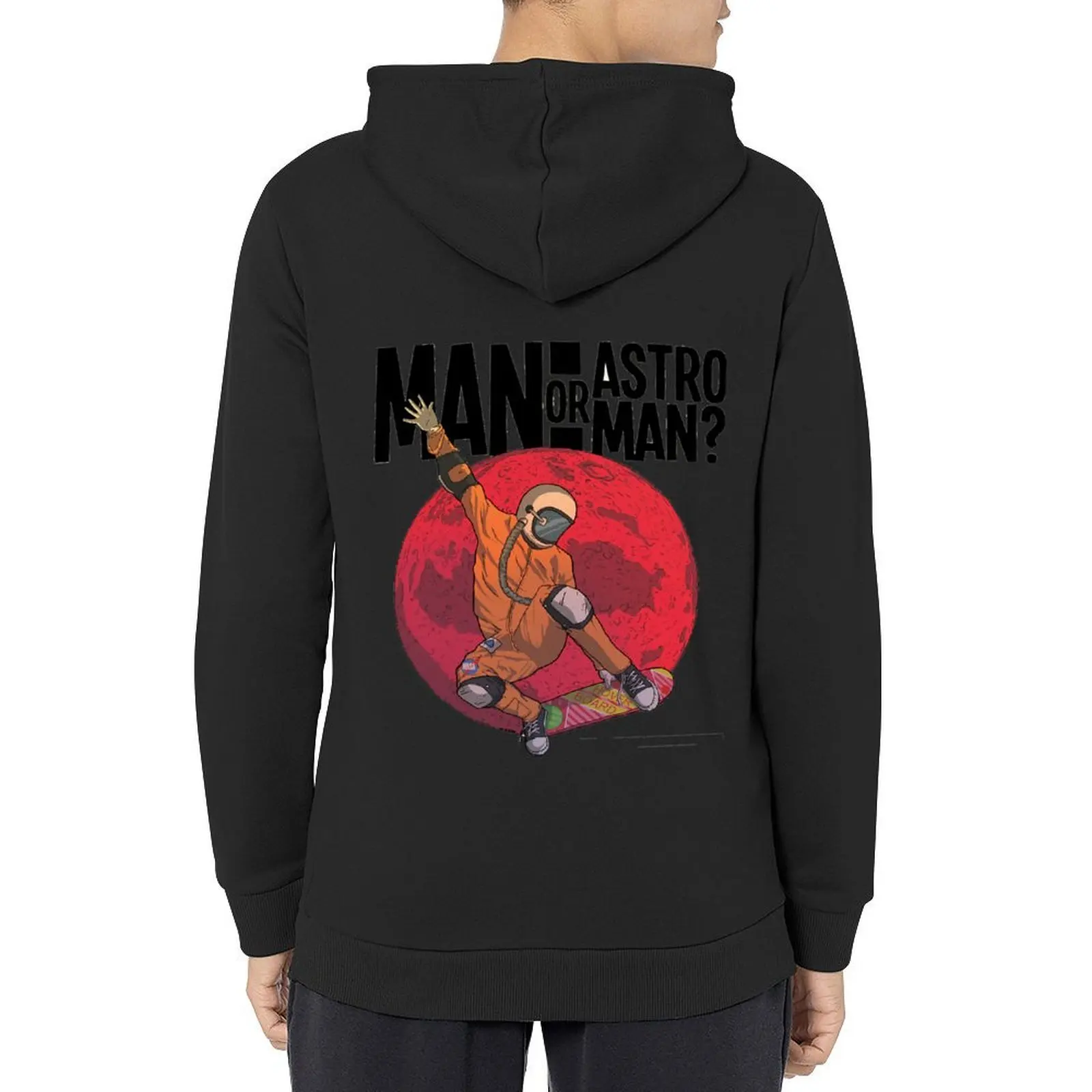 

man or astroman Hoodie men clothing men wear men's winter sweater men's autumn clothes graphic hoodies