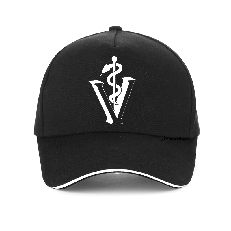 

Unisex Veterinarian Baseball Cap Animal Care Hero Cartoon Print Adjustable Snapback Hat Funny Vet Gift Outdoor Leisure Cap for