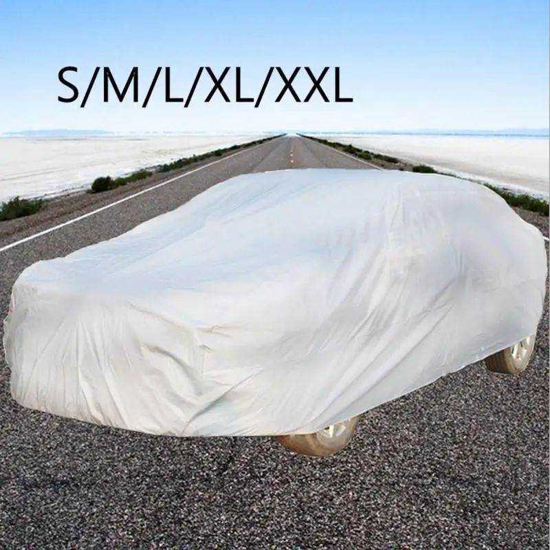 Car Cover Breathable Windproof Outdoor Full Car Cover Universal Fit Wagon