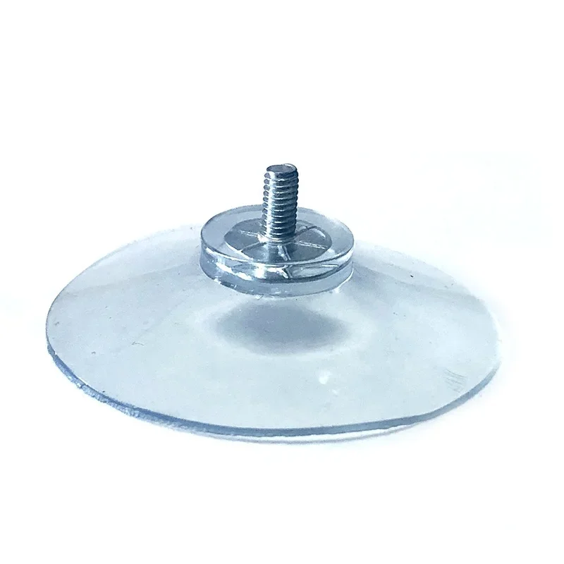 Suction Cup Hook M6/M8 Screw Wall Rack Strong Rubber Base Sucker Magic Shell Clear Turn Nut Glass Metal Paint Tiles