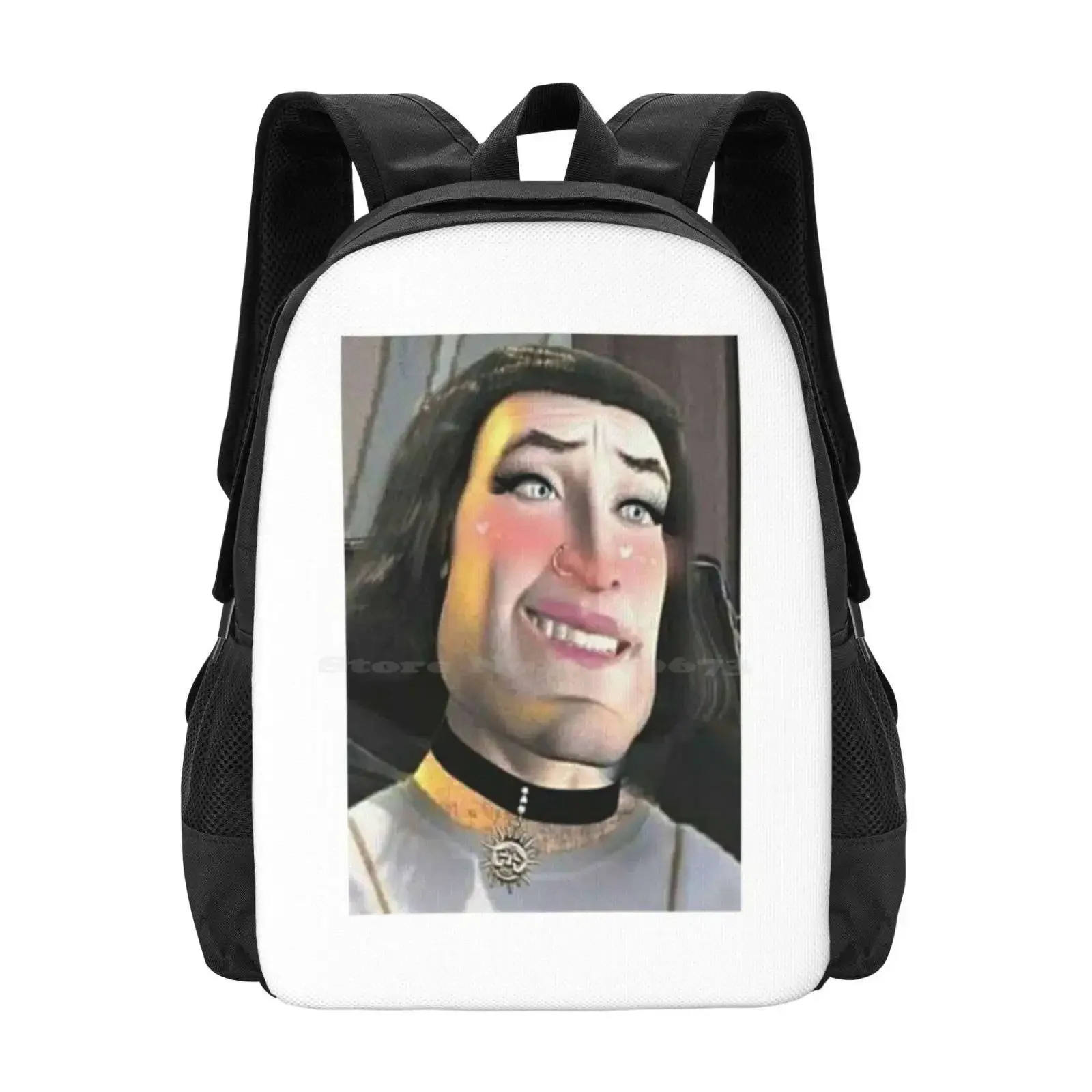 Lord Farquaad E-Girl رائجة البيع حقيبة مدرسية على ظهره حقائب الموضة Lord Farquaad E Girl Meme #1