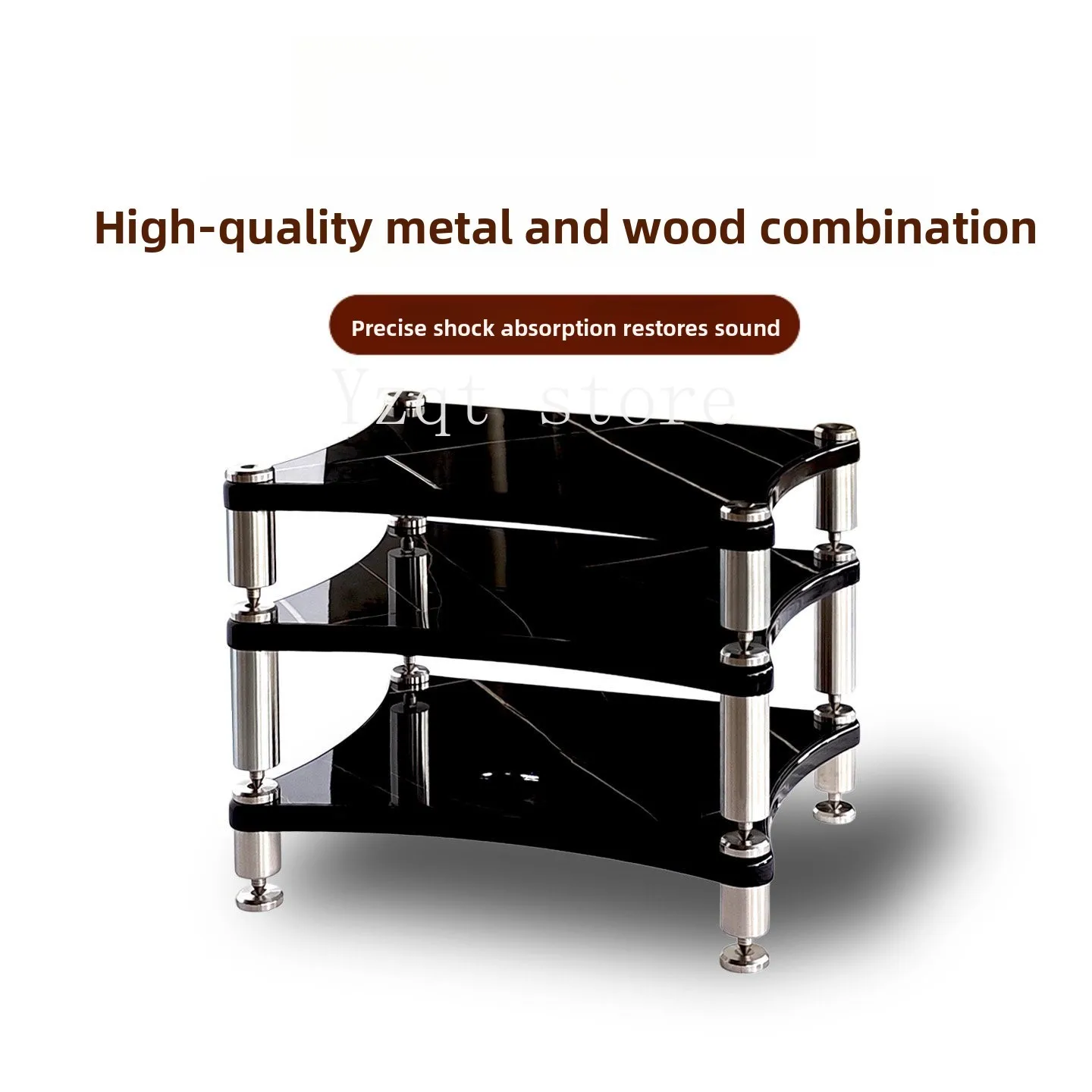 Solid wood audio rack cabinet audio  power amplifier  audio cabinet speaker  equipment equipment rack shock absorber