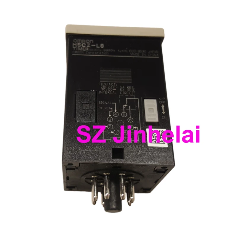 Imagem -03 - Omron-temporizador Inteligente Original Interruptor de Tempo Digital H5cz-l8 H5cz-l8d H5cz-l8e H5cz-l8ed