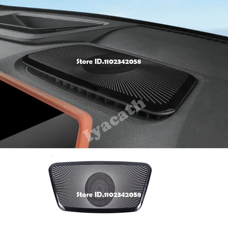 For Changan Deepal S05 2025 2026 Steel Black Car Front Inner Triangle Pillar 4 Door Speaker Front Trunk Horn Front Roof Cover
