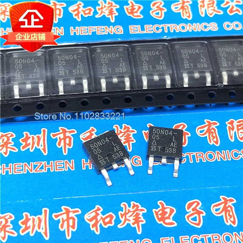 （10PCS/LOT） 50N04-05L SUD50N04-05L  TO-252 N 40V 50A