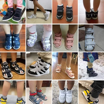 Kids Sneakers Children Orthopedic Shoes Tip Toe Walking High Top Ankle Support Anti Slip Sole Trainers for Girls Boys AliExpress