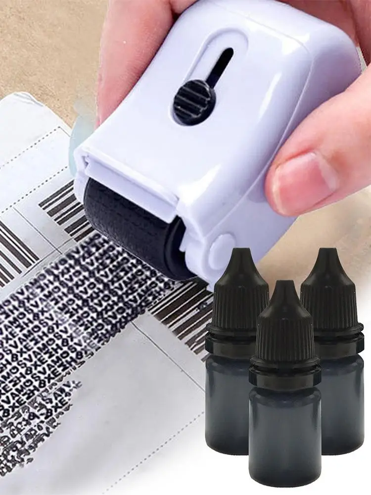 30 ml schwarze Tintenpatronen, Paket-Schutz gegen die Offenlegung von Privatinformationen, Diebstahlschutz, ID-Sicherheitsstempel, verwischter Code, vertrauliche Siegel, Zubehör – Detail 6