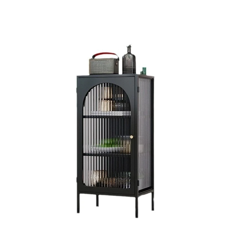 

Side cabinet Glass tea cabinet Small wine Kitchen cupboard Coffee Bucket cabinet Storage