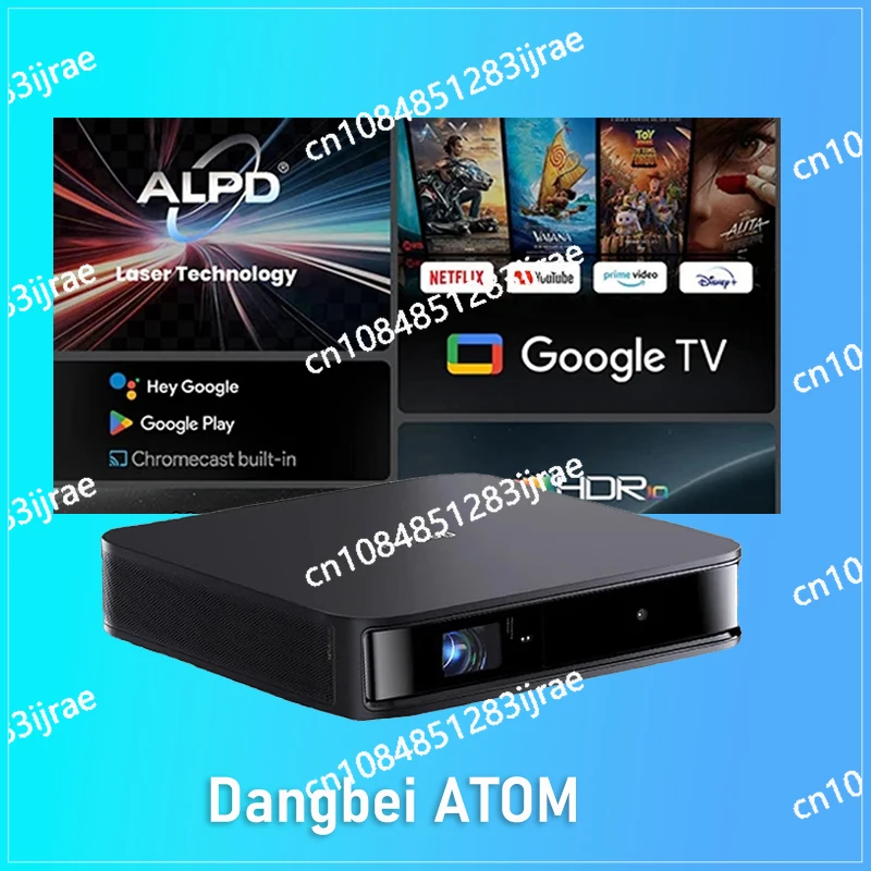 

Dangbei ATOM 1080P Full HD Laser Projector LED Mini Portable Home Cinema 3D Wifi Cinema Netflix Google TV Beamer Global Edition