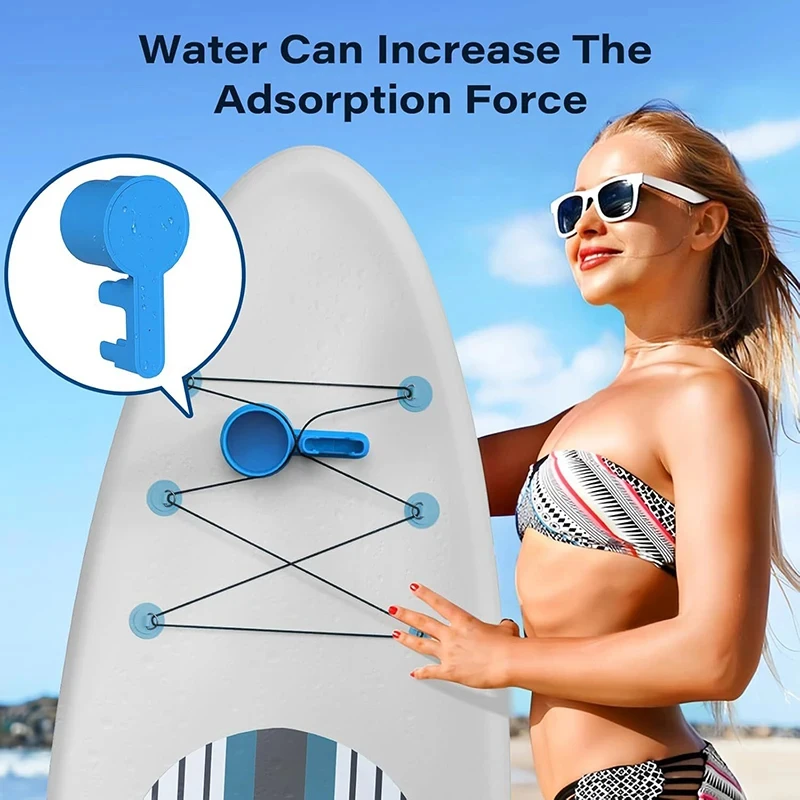 2-in-1 SUP-Becherhalter und Handyhalterung, universelle Paddelboard-Wasserflaschen- und Handyhalterung für aufblasbare SUP-Boards und Kajaks – Detail 4