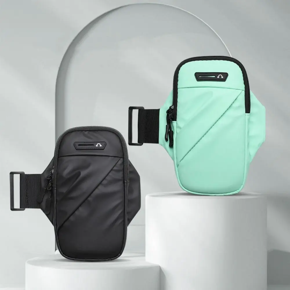 

Waterproof Sport Arm Bag Jogging Case Large Capacity Running Phone Holder Zipper Breathable Cycling Arm Band Case Outdoor Sports