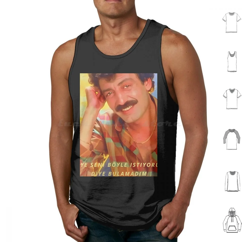 Muslim Tank Tops Vest Sleeveless Muslum Gurses Muslum Baba Müslüm Gürses Müslüm Baba Müslüm Akba ? Singer Arabesque Turkish
