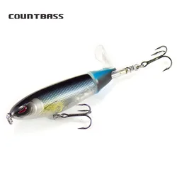 Countbass Plopper señuelo superficie topwater cola giratoria suave