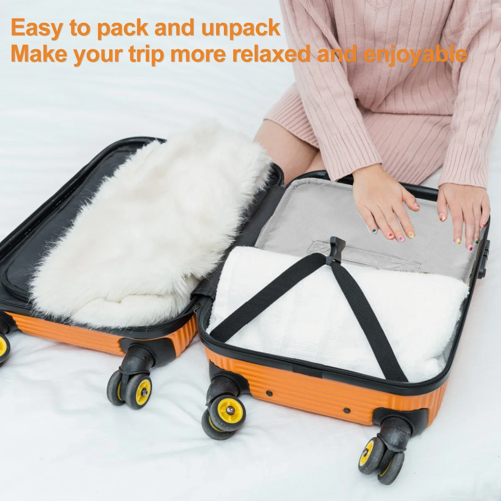 Travel Hanging Luggage Organizer Portable Clothes Storage Bag Large Capacity Foldable Breathable Wardrobe Garment Organizers Bag