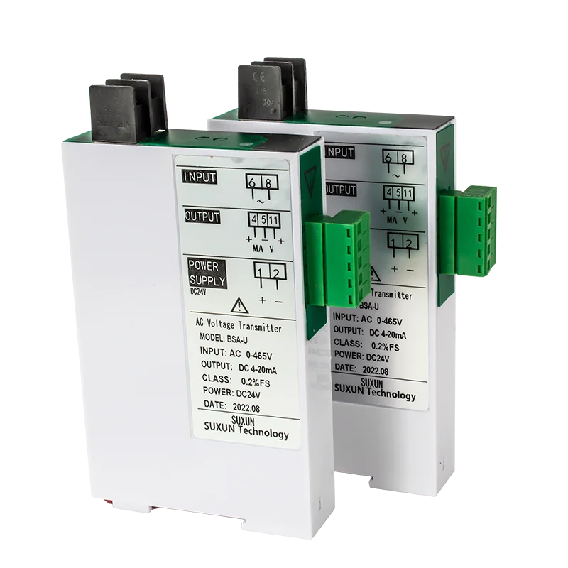 

High Precision AC Voltage Transmitter 5V 380V 220V 465V 1000V Input 1-5V,0-10V,4-20mA Output Converter