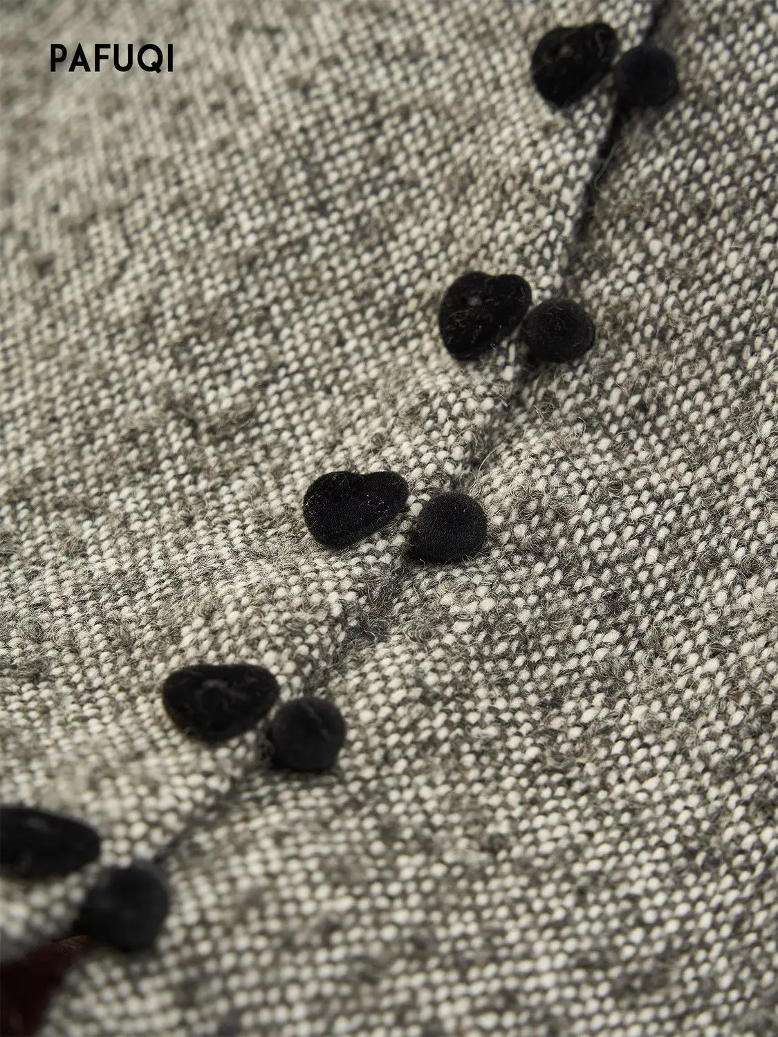 트위드 스티치 벨벳 조끼 여성 레트로 중국 빈티지 민족 스타일 민소매 탑 오버 사이즈