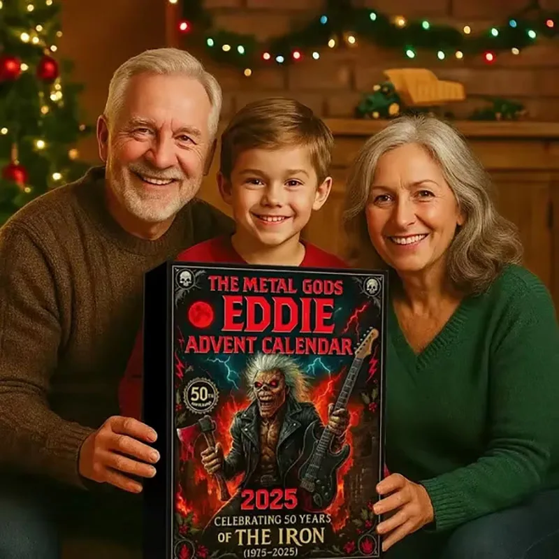 24 يوما إدي تقويم القدوم 2025 2D الاكريليك المعادن آلهة قبلة الفرقة معلقة عيد الميلاد الفرقة قلادة تقويم القدوم المشجعين هدية