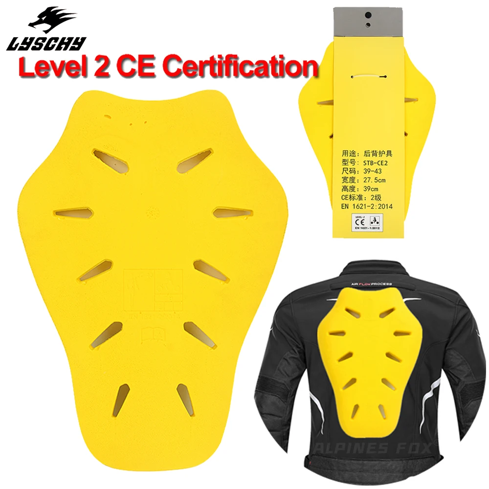 CE Approved Motorcycle Back Protector Jackets Insert Back Protector Armor Motorbike Bike Riding Protection pads Spine Anti-fall